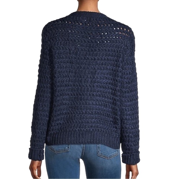 Molly Bracken Open-Knit Button-Front Cardigan - Picture 2 of 11